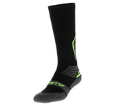 Medias Ciclismo de Compresion GW SK-01 Negro Verde